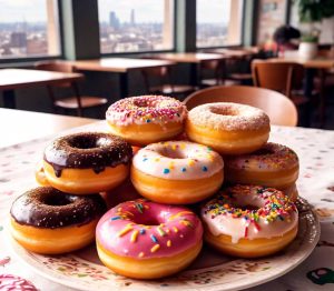 microwaving donuts