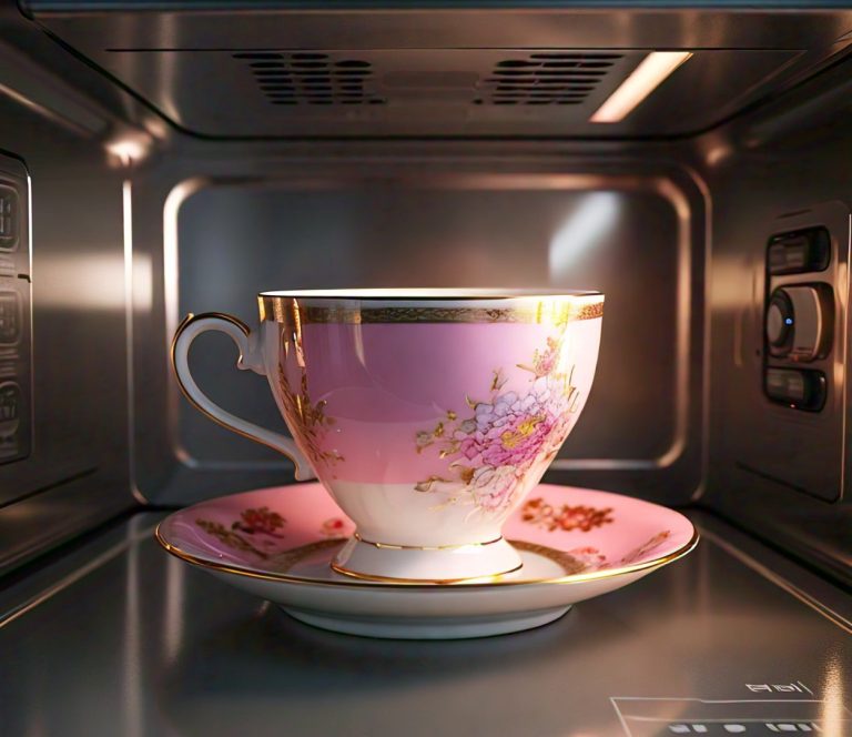 microwaving fine china