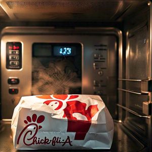 microwaving in Chick-Fil-A Bag