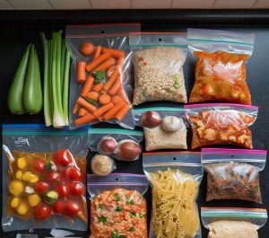 microwave heating of food in ziploc bags