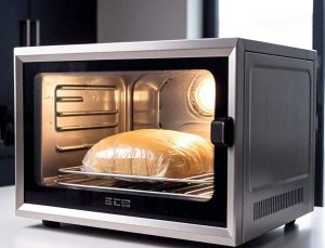 thawing bread in microwave