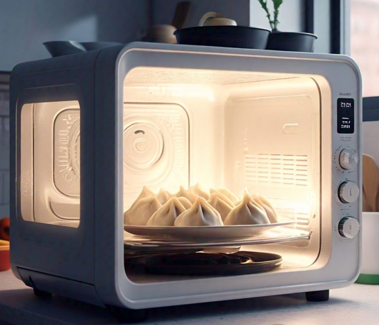 microwaving frozen dumplings