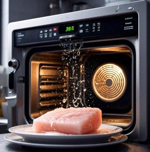 cooking frozen fish in microwave