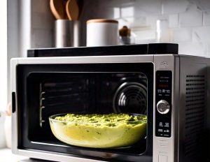 microwaving guacamole