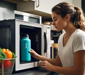 microwaving hydro flask