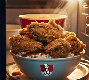 microwaving kfc bowl