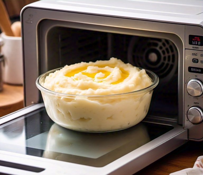 making mashed potato in microwave