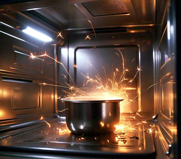 metal in convection microwave