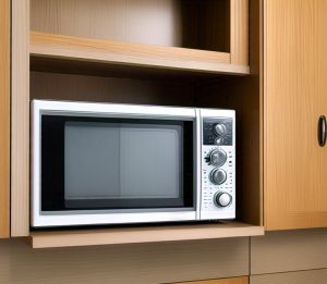 under the cabinet microwave mounting