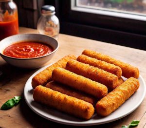 mozzarella sticks microwave cooking