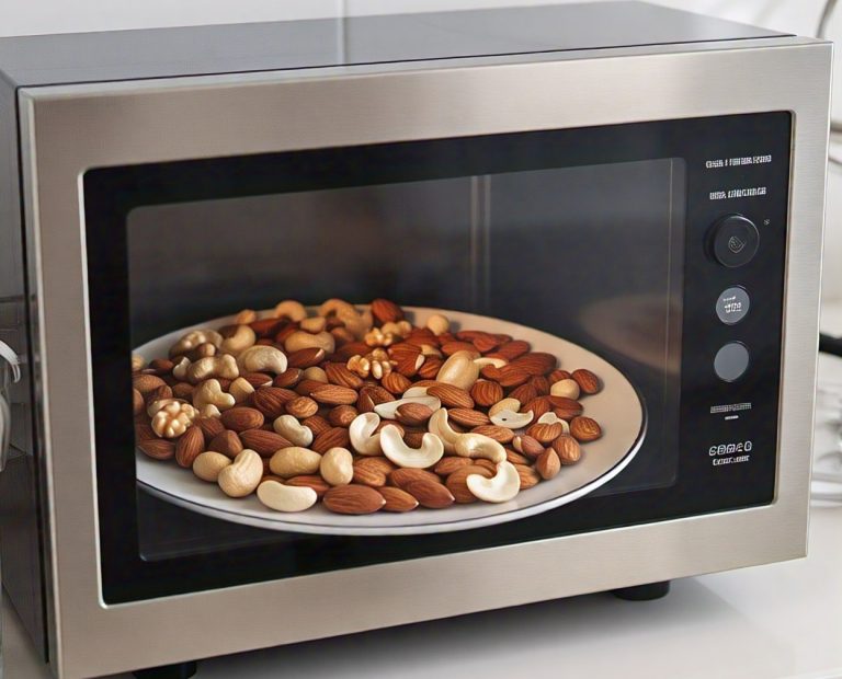 toasting nuts in microwave