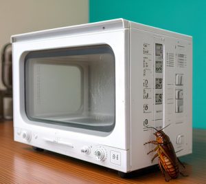 cockroaches in microwave