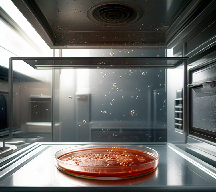 can microwave kill bacteria