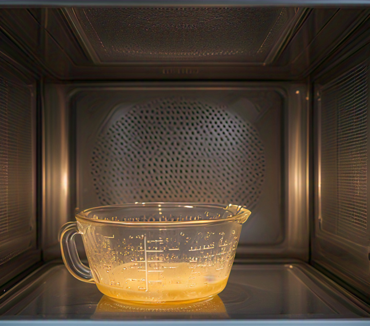 microwaving pyrex measuring cup