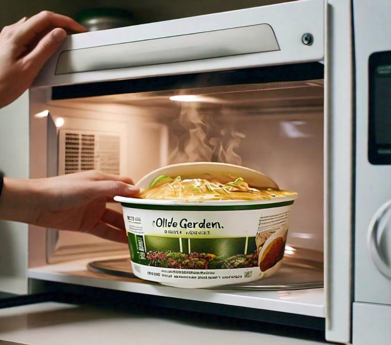 microwaving olive garden containers