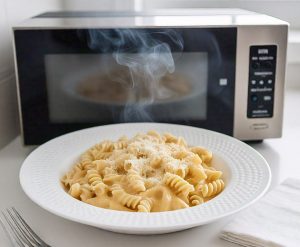 reheat pasta in the microwave