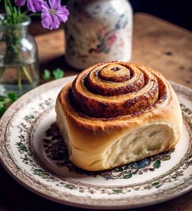 microwave cooking of pillsbury cinnamon roll