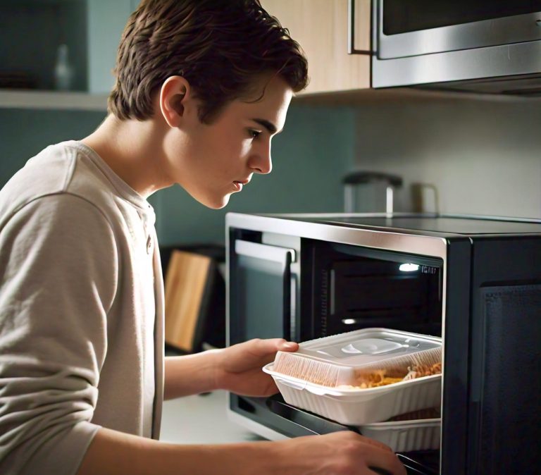 microwaving plastic to go containers