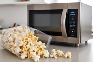 microwave popcorn in toaster oven