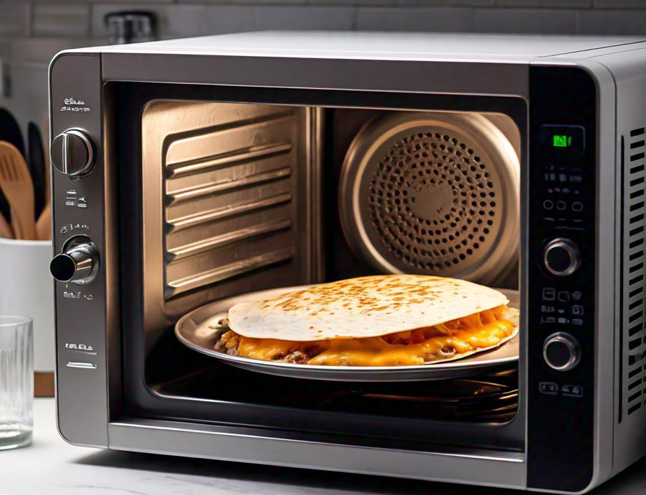Can You Microwave Quesadillas? (Read this before microwaving)