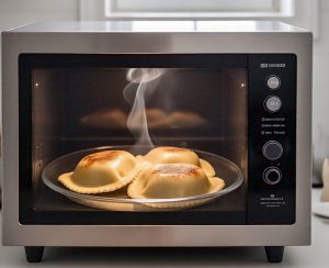 microwave cooking of ravioli