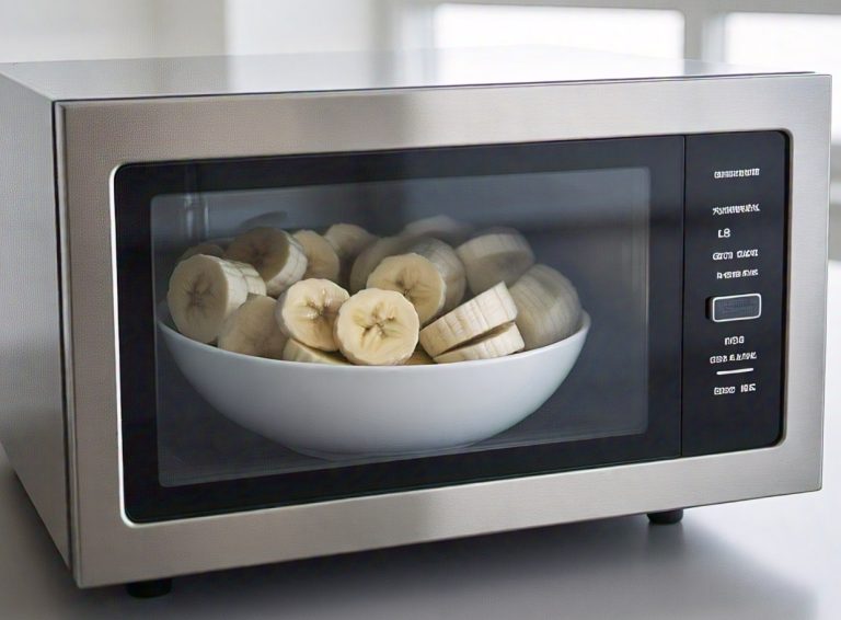 microwaving a banana