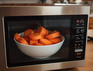 cook carrots in microwave