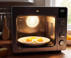 microwave cooking of eggs