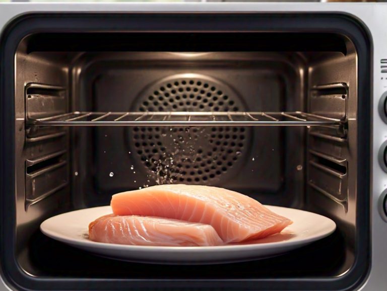 cooking tilapia in microwave