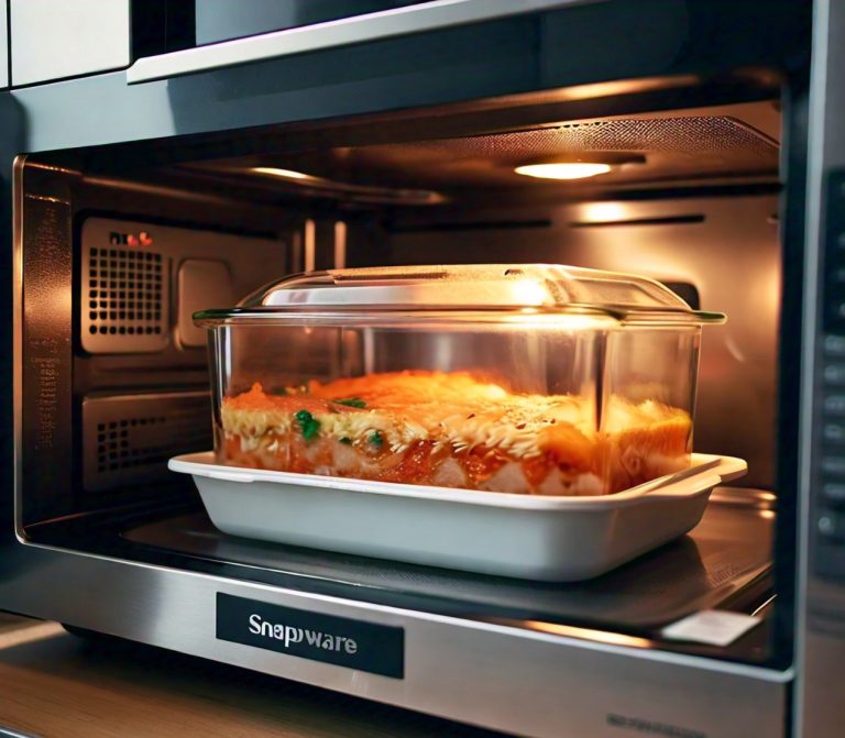 snapware in microwave