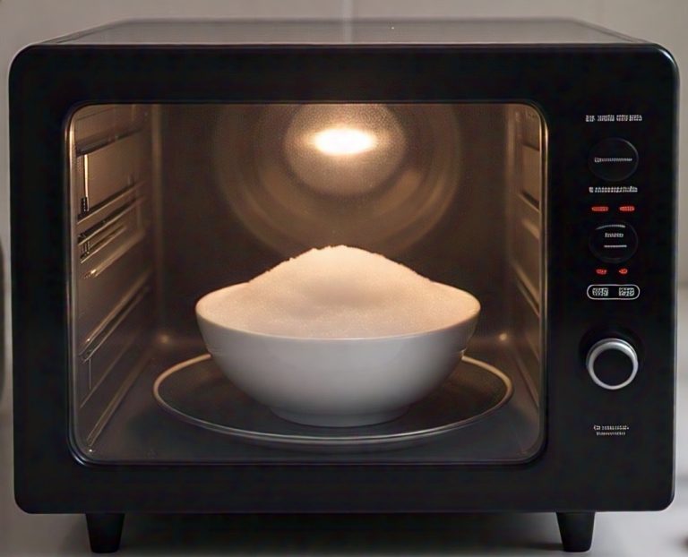 melting sugar in microwave