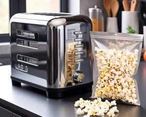 microwave popcorn in toaster oven