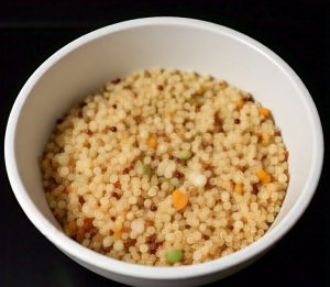 quinoa cooked in microwave