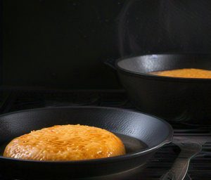 cast iron cooking