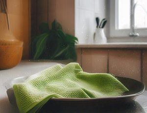 can you dry a washcloth in microwave