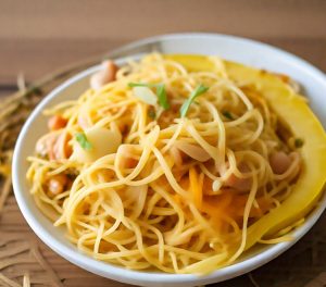 spaghetti squash in microwave