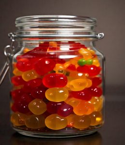 melting gummy bears in microwave