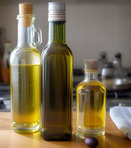 olive oil heating in microwave