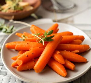 carrots cooked in the microwave