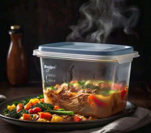 ziploc tupeprware in microwave