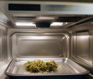 microwaving weed