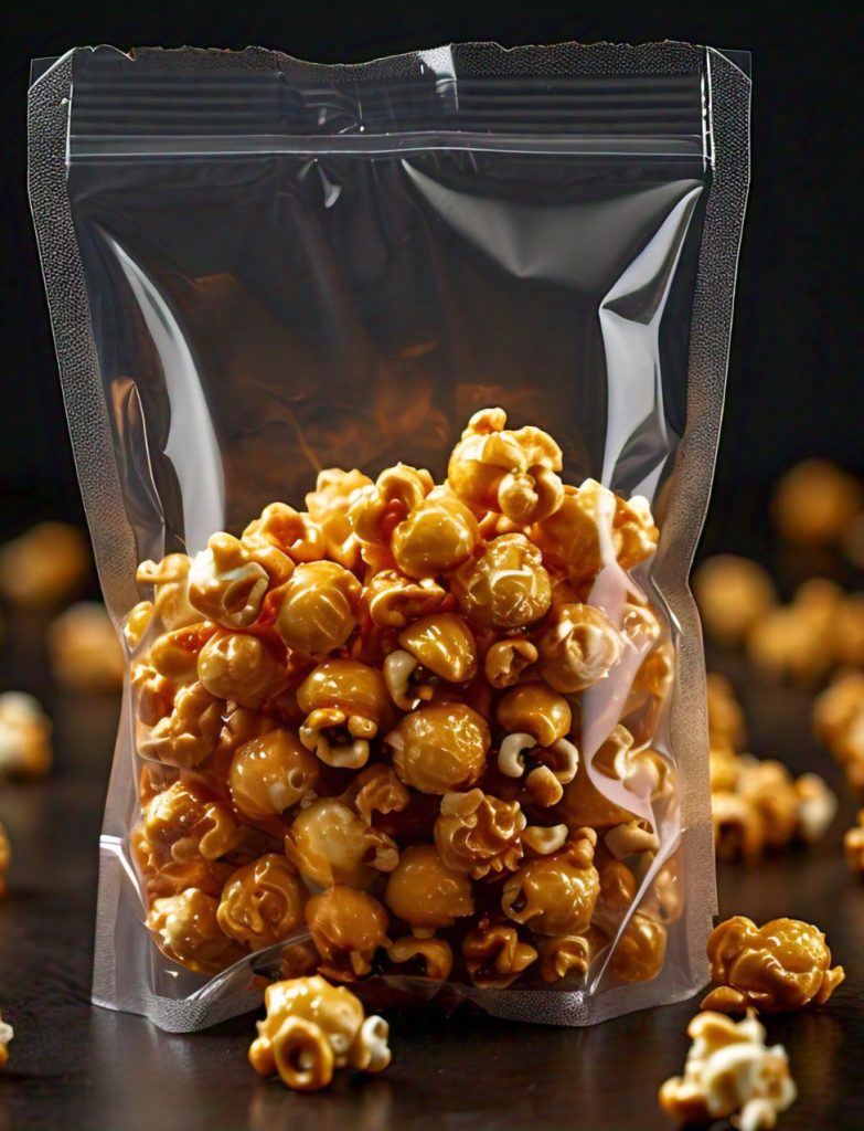 Caramel popcorn microwave recipe