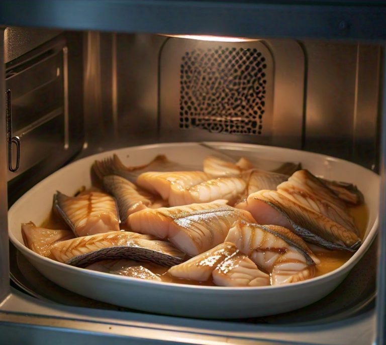 fish cooking the microwave