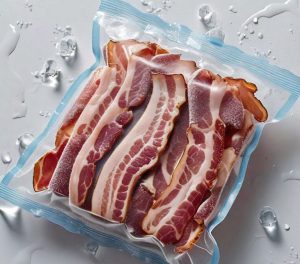 Frozen bacon