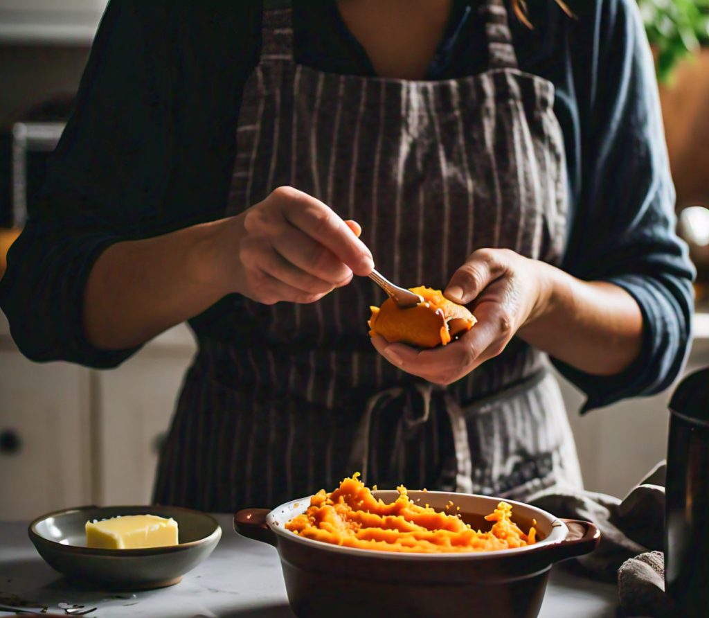 sweet potato microwave cooking