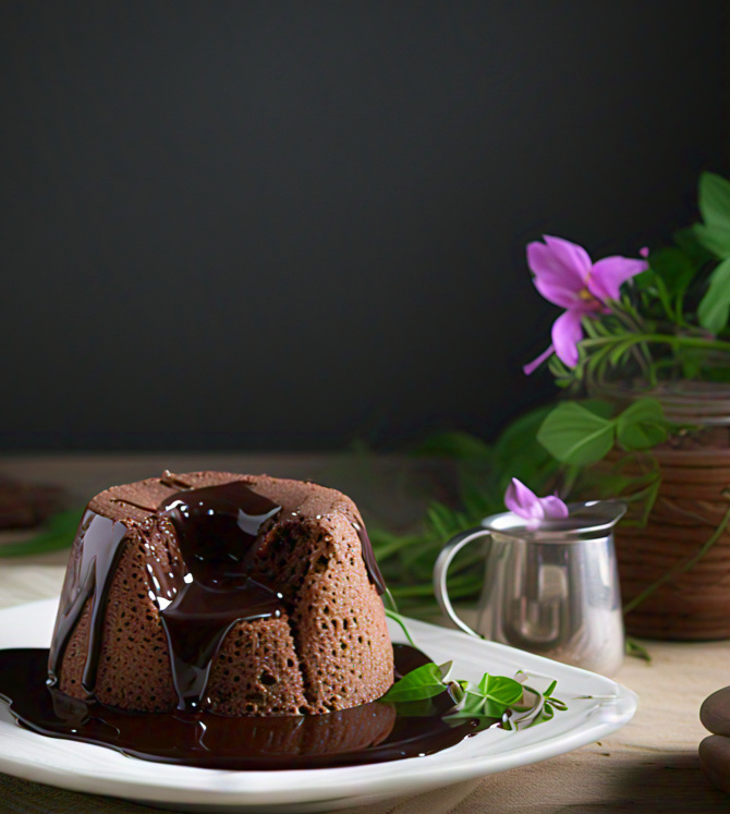 microwave chocolate lave cake recipe