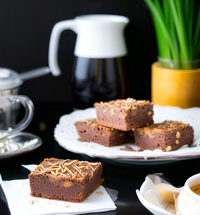 Cooking brownie in microwave