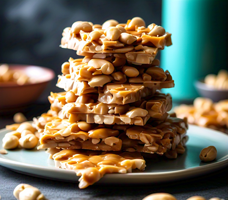 peanut brittle cooked in microwave