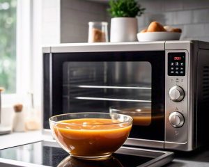 recipe to make caramel in microwave