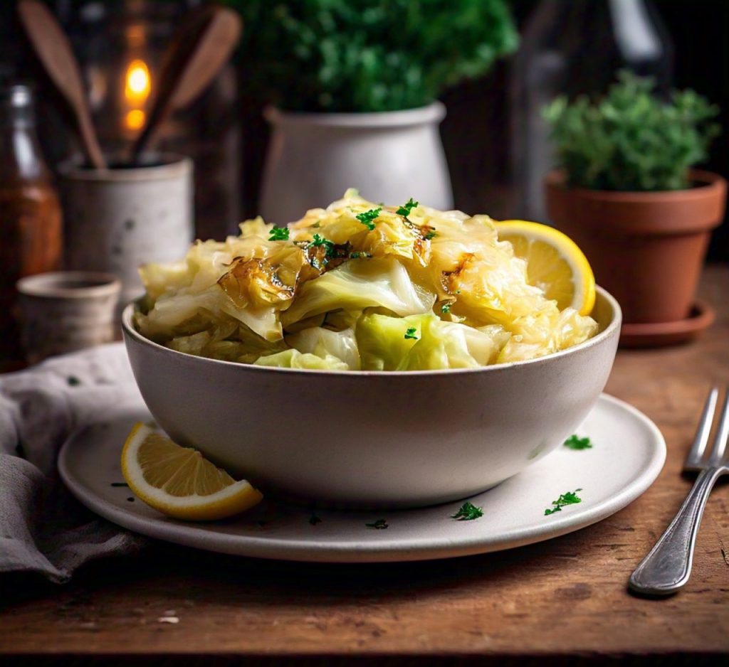 recipe to cook cabbage in microwave